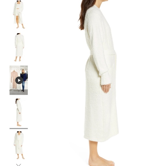 SKIMS Cozy Knit Bouclé Robe - Picture 2 of 10